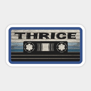 Thrice Mix Tape Sticker